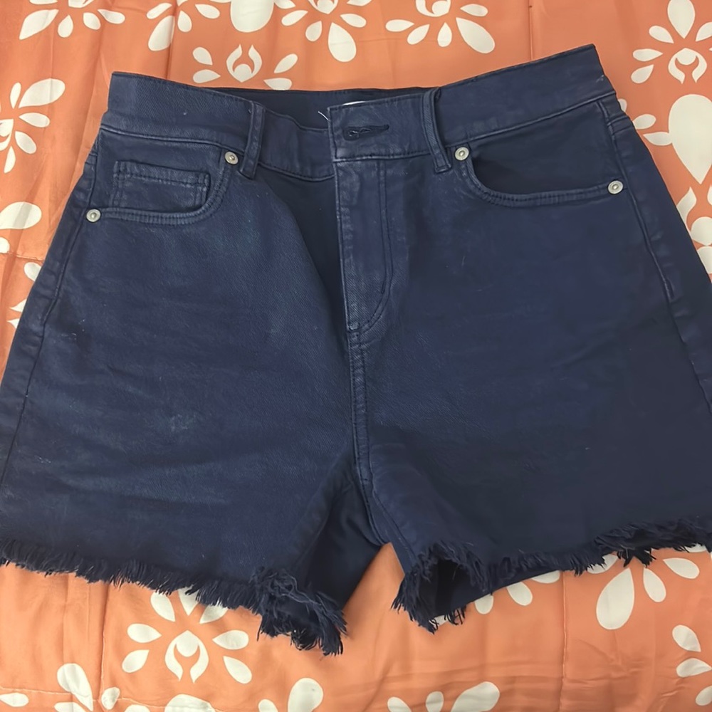 LOFT cut off denim shorts
